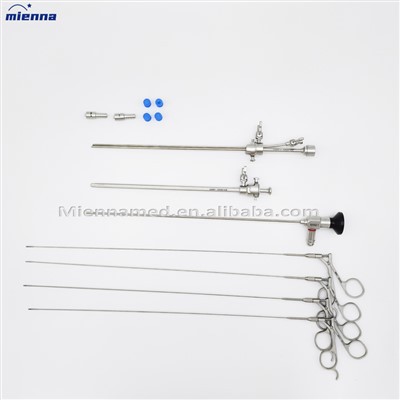 Gynecological Reusable 3mm 4mm Hysteroscopy Set With Sheath Instruments