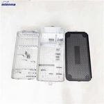 Medical Orthopedics Spine Instruments Endoscope Sterilization Case Sterilizing Box With Stainless Steel Material